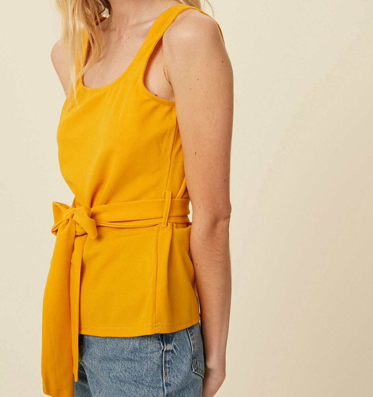 Tie Waist Aril Top